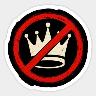 No-Kings Sticker